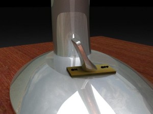 table reading lamp Model 3D