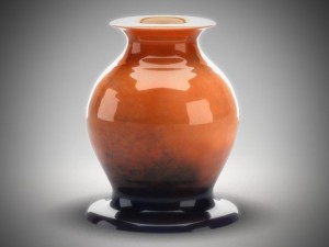 glass decorative vase 01 Model 3D