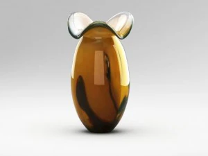 glass decorative vase 02 3D Model