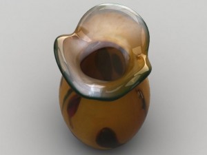 glass decorative vase 02 3D Model