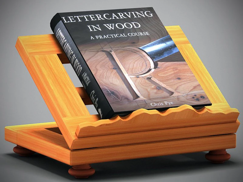 livro no p&uacute;lpito Modelo 3D .c4d .max .obj .3ds .fbx .stl .blend 