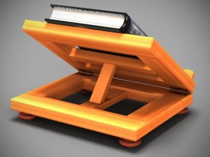 book on lectern 3Dモデル