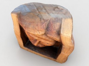 jesus head sculpture Modelo 3D