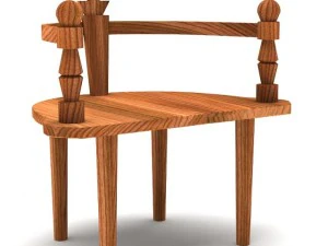 big old chair 3D Model