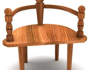 big old chair 3D Model