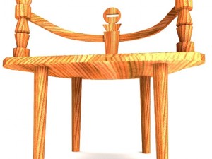 big old chair Modèle 3D