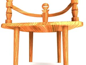 big old chair 3D Model