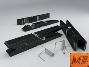 clothespin 3D Model