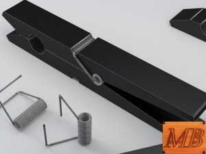 clothespin 3D Model