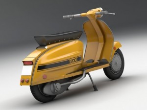 lambretta jet 200 Model 3D
