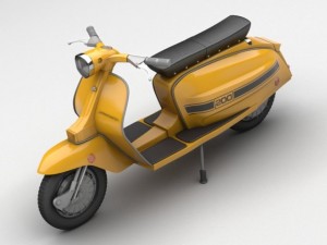 lambretta jet 200 Model 3D
