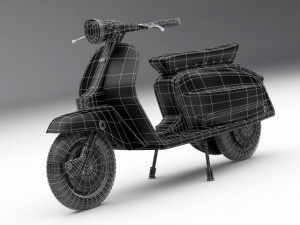 lambretta jet 200 Model 3D