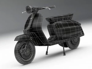 lambretta jet 200 3D Model