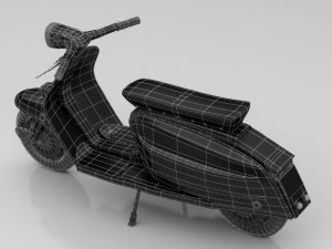 lambretta jet 200 3D Model