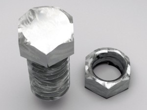 bolt and nut animated 3D Model
