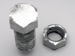 parafuso e porca animados Modelo 3D