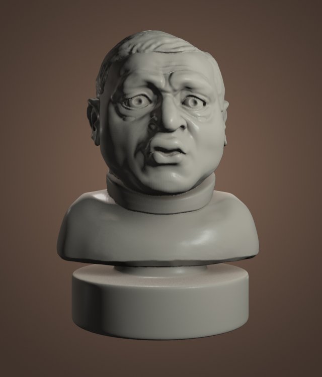 dobkin 3D-printmodel .c4d .max .obj .3ds .fbx .stl .blend 