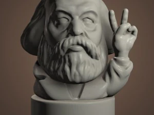 karl marx 3D Print Model