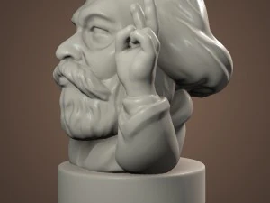 karl marx 3D Print Model