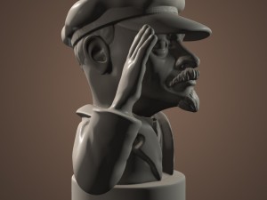 vladimir lenin 3D Druckmodell