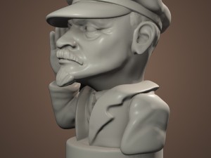 vladimir lenin 3D Druckmodell