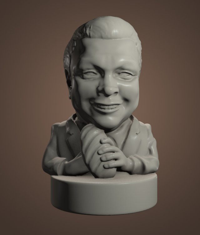 viktor yanukovych Model Cetak 3D .c4d .max .obj .3ds .fbx .stl .blend 