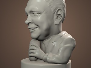 viktor yanukovych Model Cetak 3D