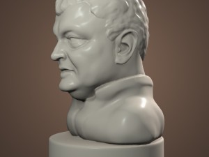 petro poroshenko 3D-printmodel