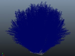 salix purpurea nana 3D Модель