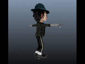 Michael Jackson Model 3D