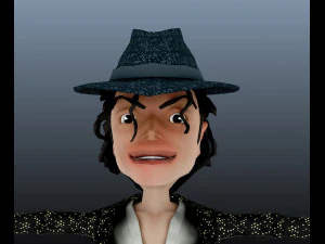 Michael Jackson 3D Model