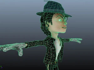 Michael Jackson 3D Model