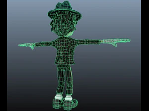 Michael Jackson 3D Model
