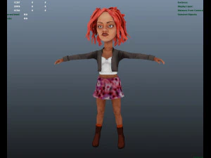 Rihanna 3D Model