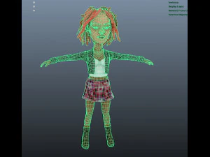 Rihanna 3D Model