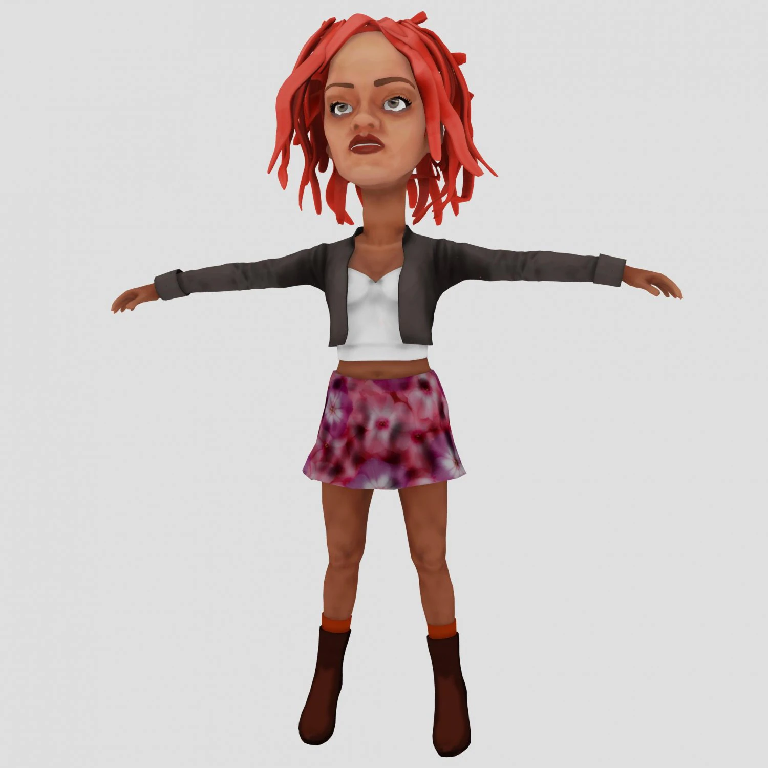 Rihanna 3D Model .c4d .max .obj .3ds .fbx .stl .blend 