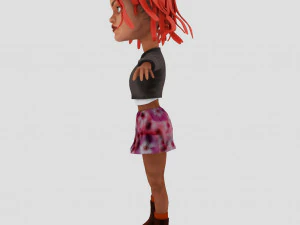 Rihanna 3D Model