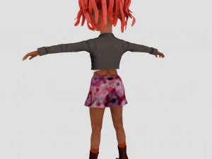 Rihanna 3D Model