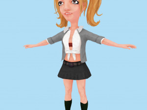 Britney Spears 3D Model