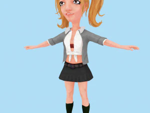 Britney Spears 3D Model