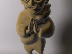 Gandhi Modèle 3D