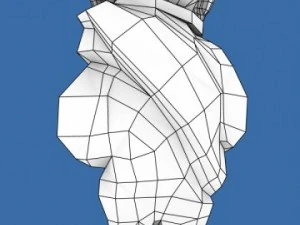 gandhi 3D Model