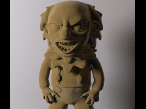 evil clown 3D Model
