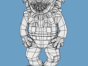 evil clown 3D Model