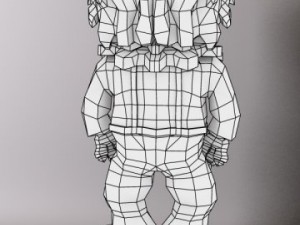 evil clown Modèle 3D