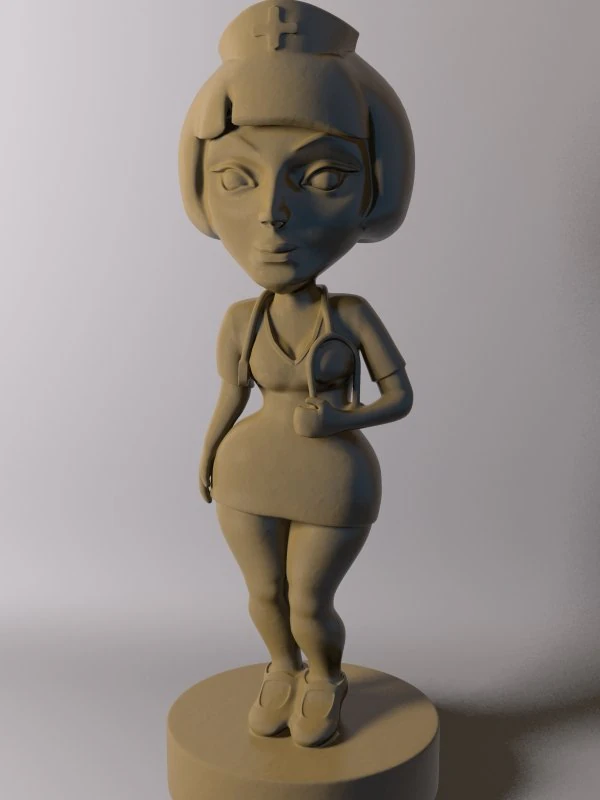 nurs 3D Model .c4d .max .obj .3ds .fbx .stl .blend
