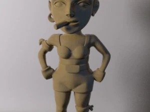 戦車少女 3Dモデル