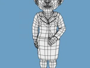 Iron lady 3D Model