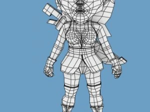 kitana 3D Model