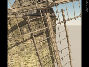 windmill Model 3D